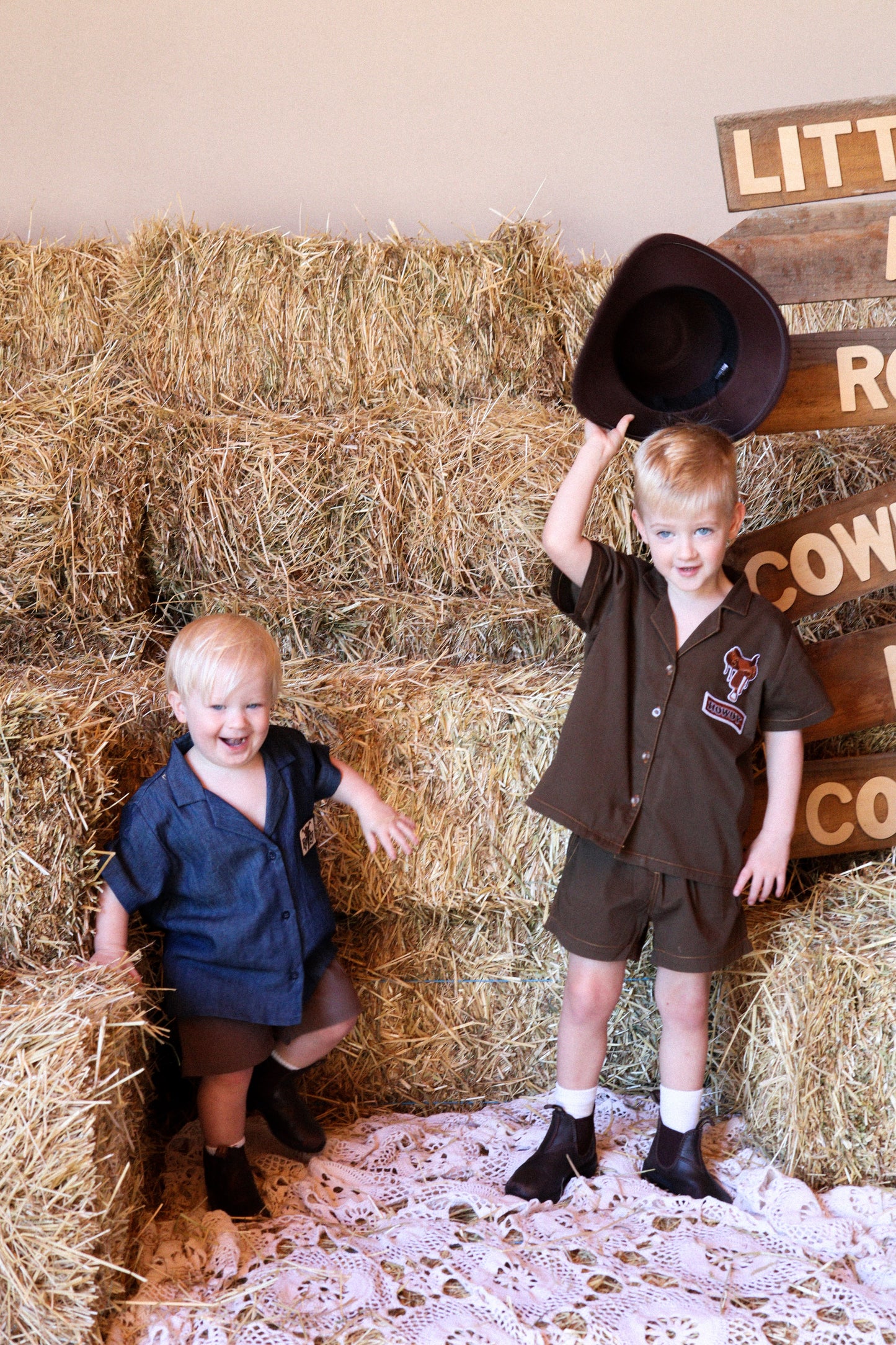 Saddle up Shirt and Shorts set