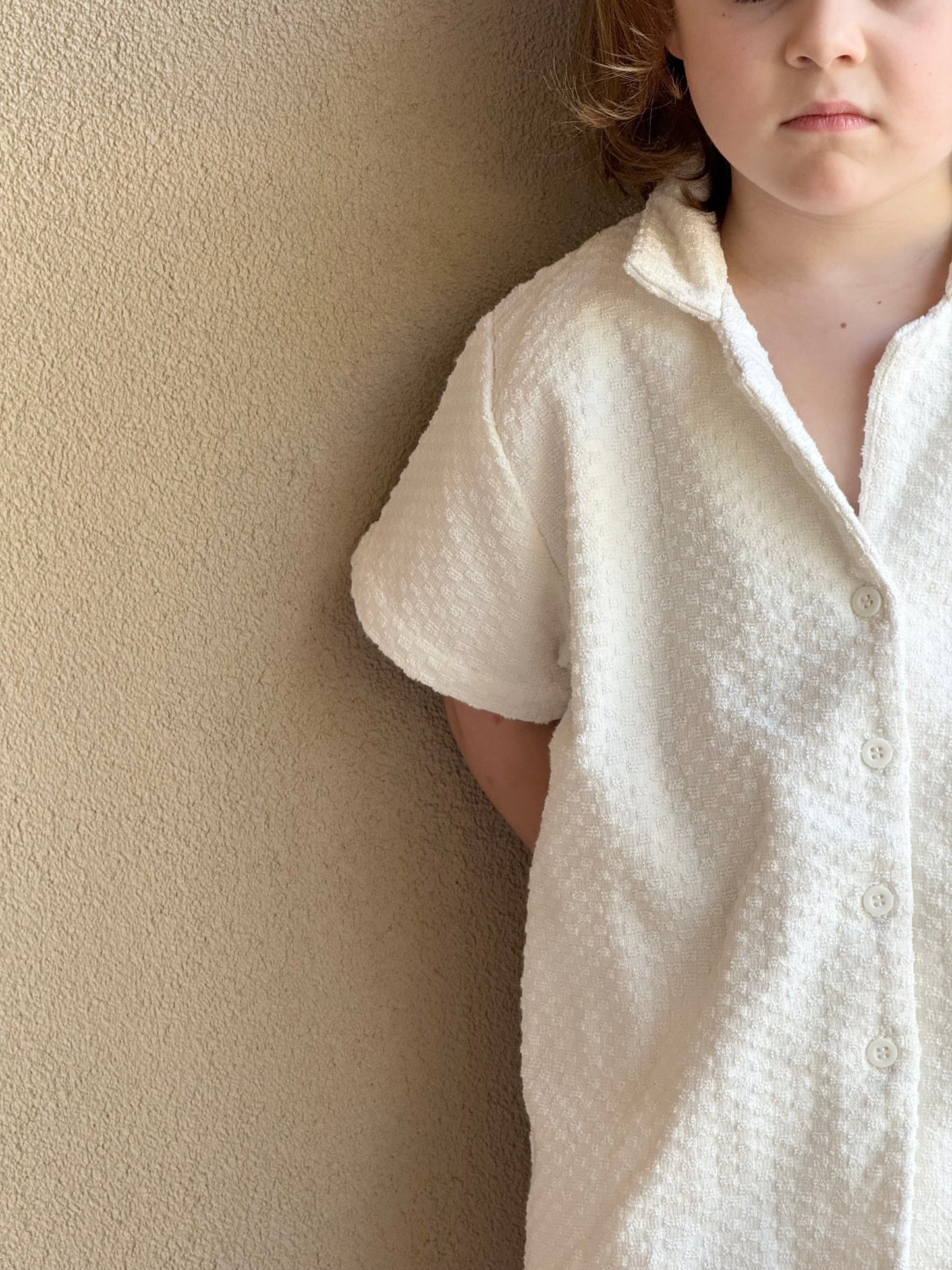 The Huddy Toweling Shirt and Shorts Set