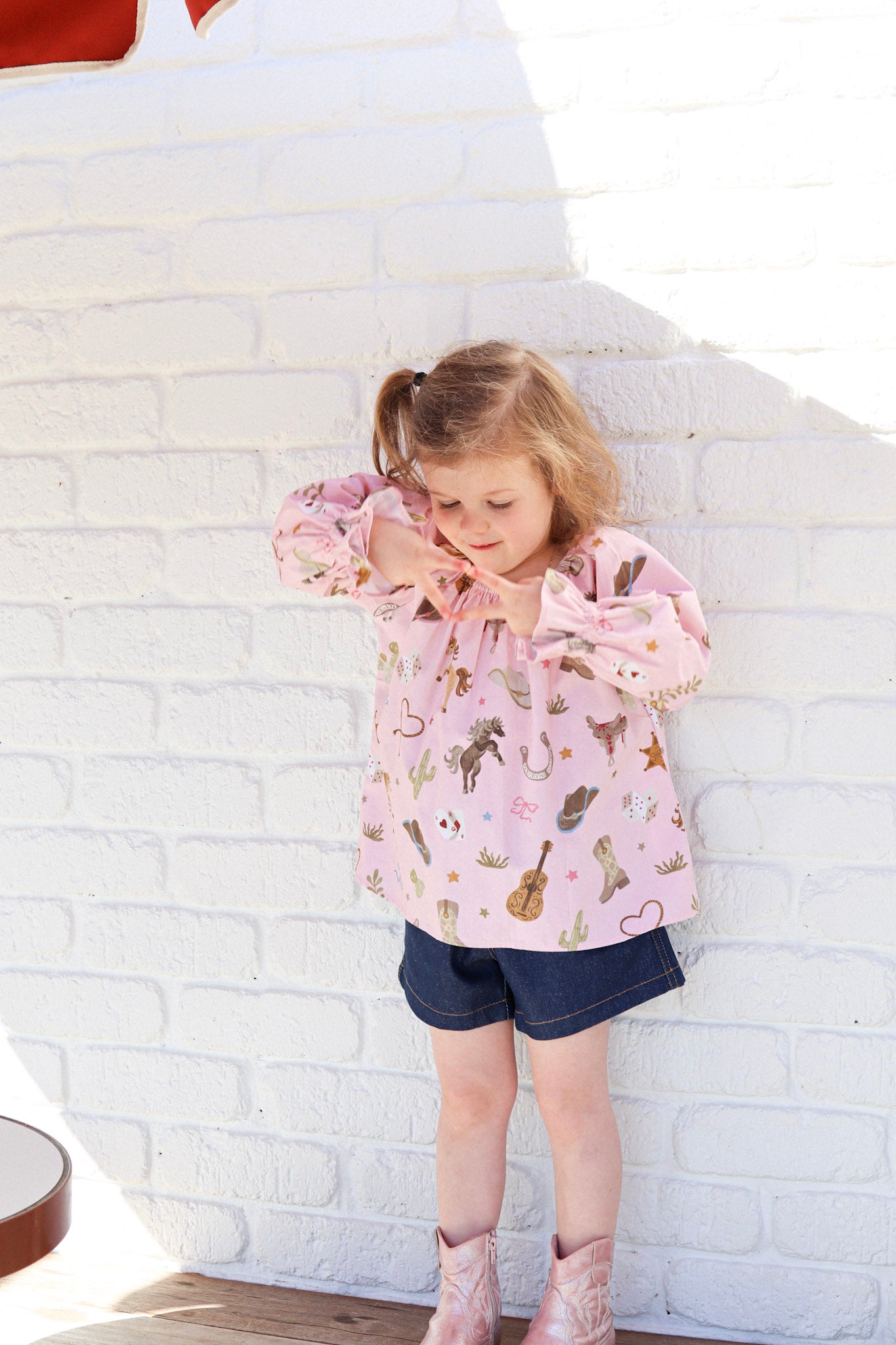 The Rodeo Cotton Smock Top
