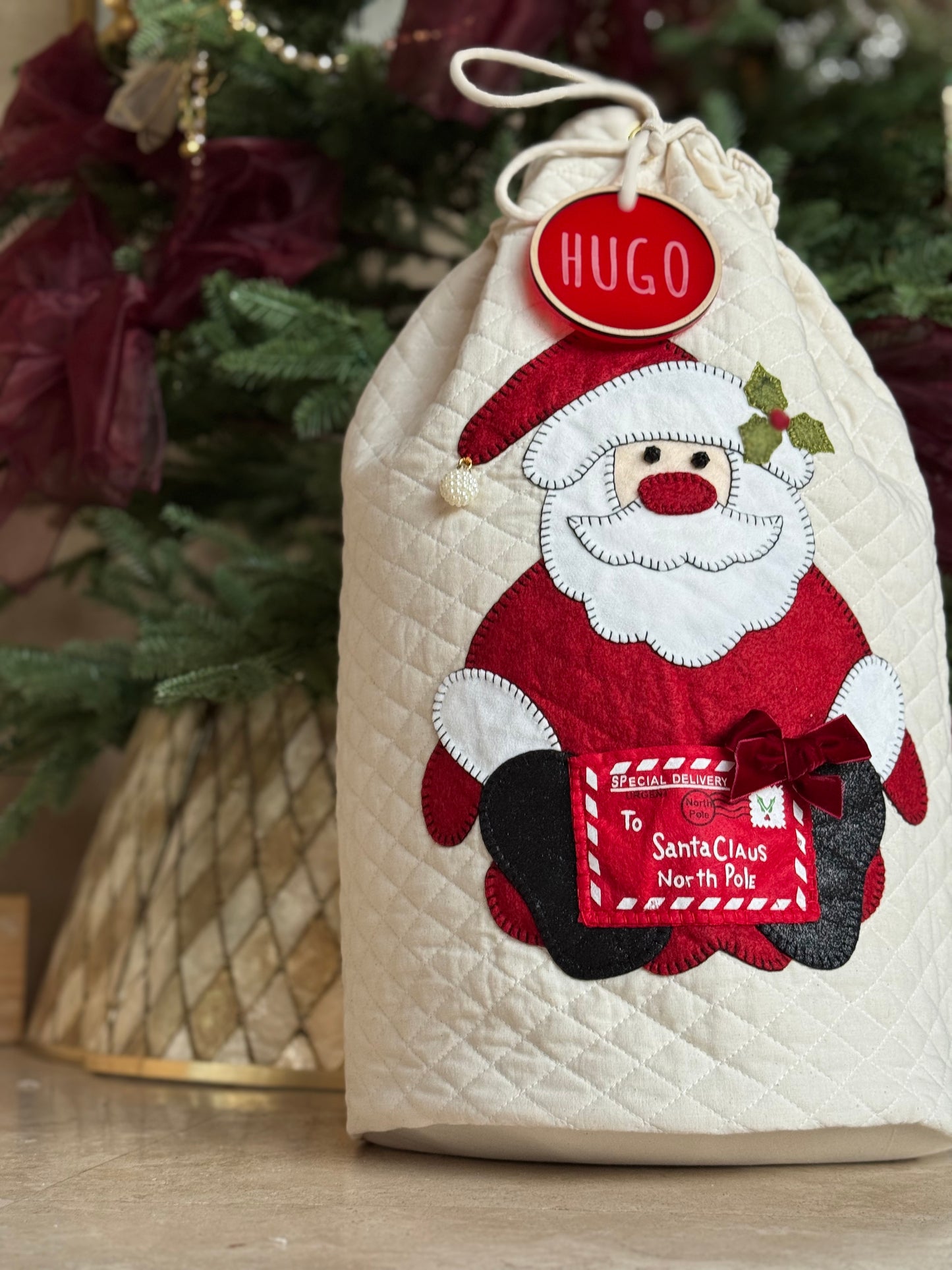 Letters to Santa Christmas Sack