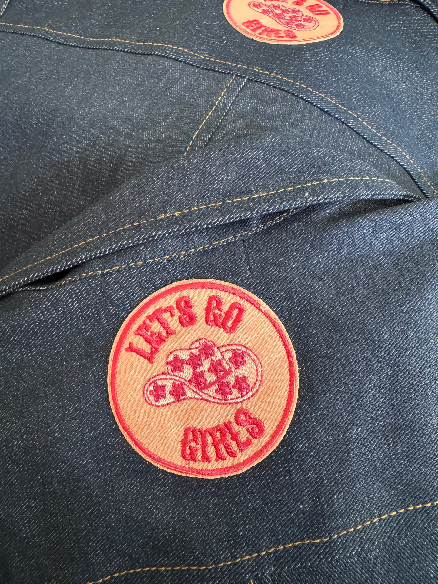 The Gia Denim Vest - Lets Go Girls