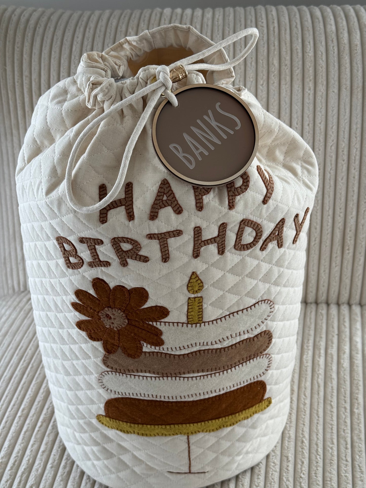 Birthday Sack - Cake