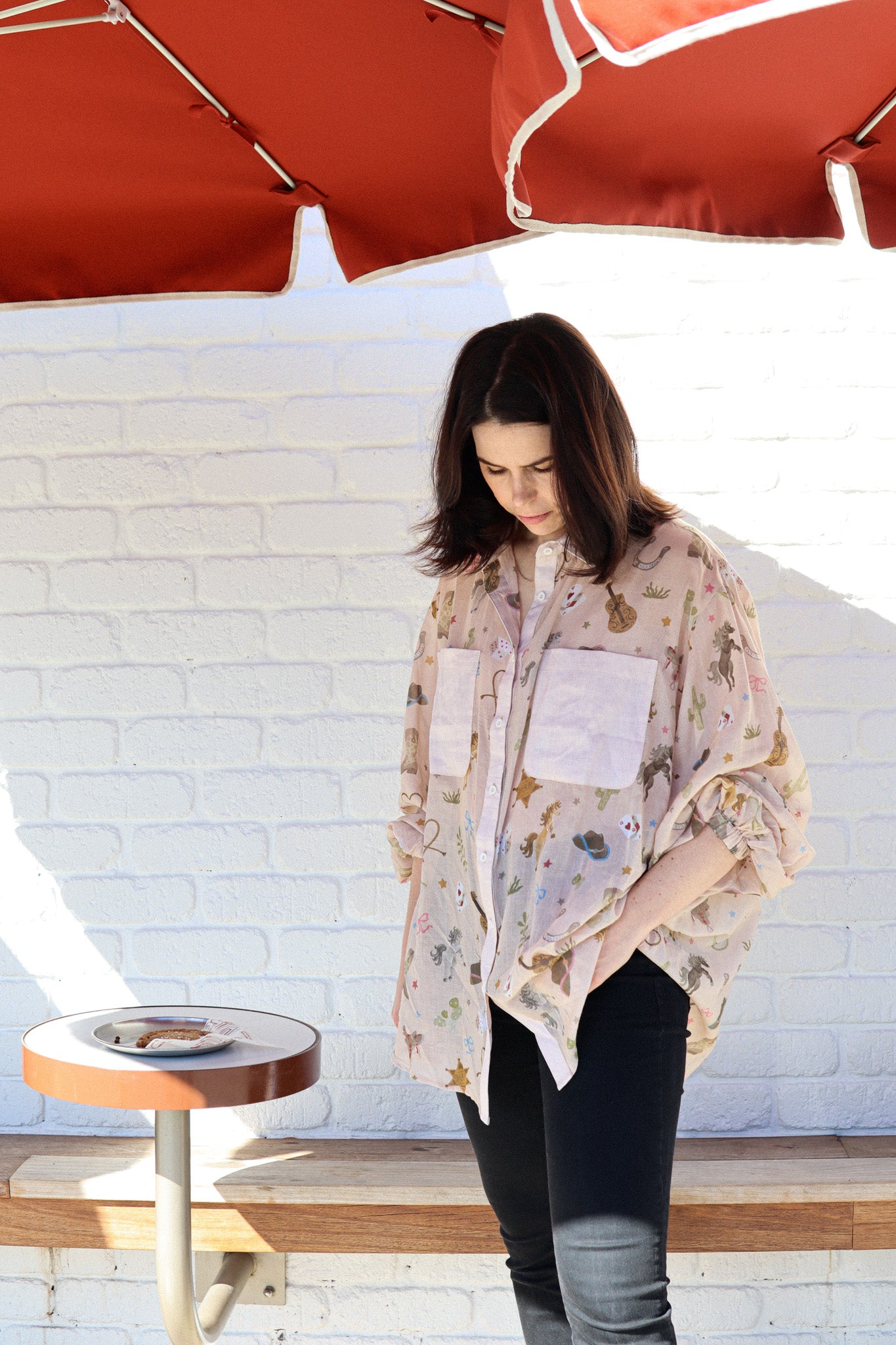Women’s Rodeo Shirt in Cream