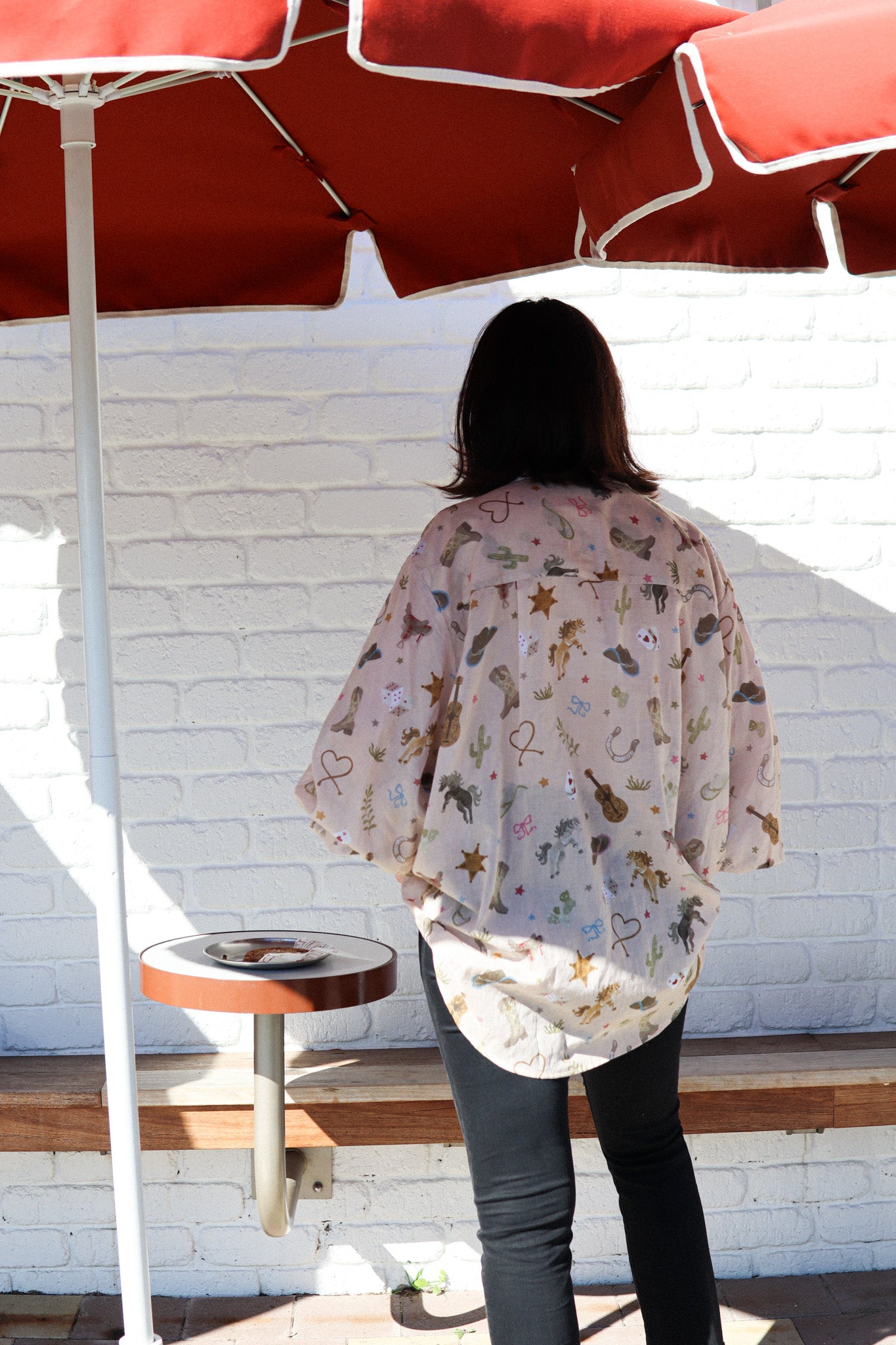 Women’s Rodeo Shirt in Cream