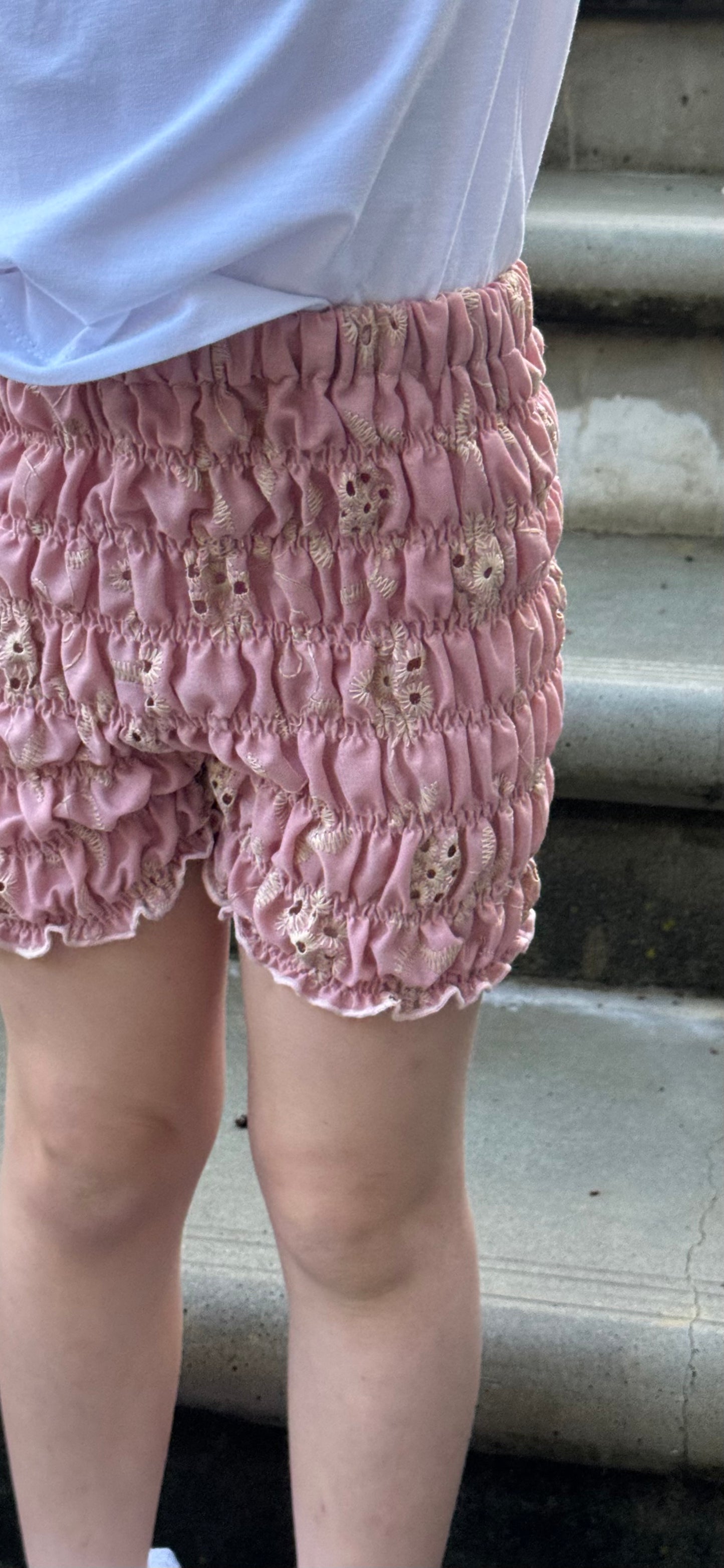 The Emily Shirred Bike Shorts