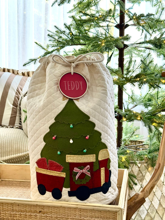 Christmas Train and Tree Sack