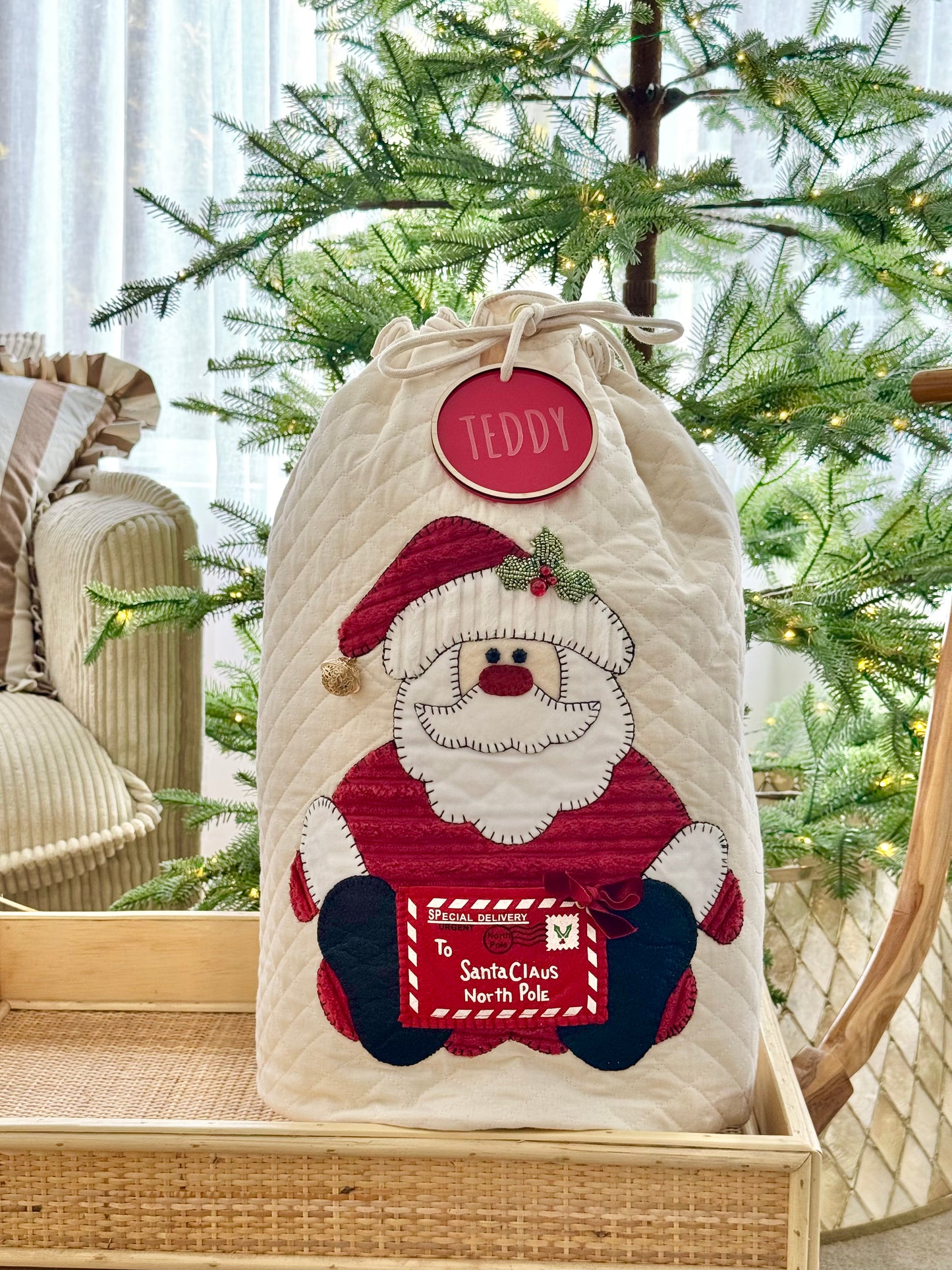 Letters to Santa Christmas Sack