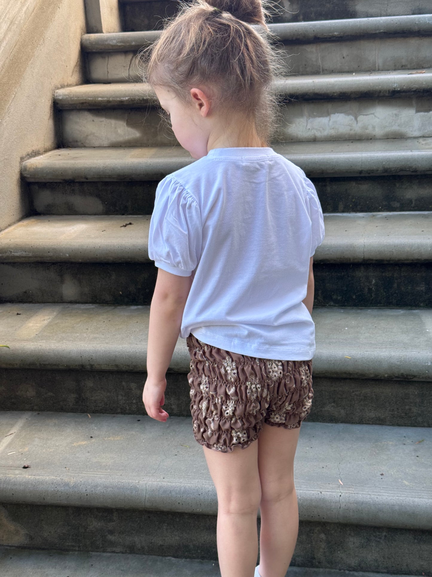The Emily Shirred Bike Shorts