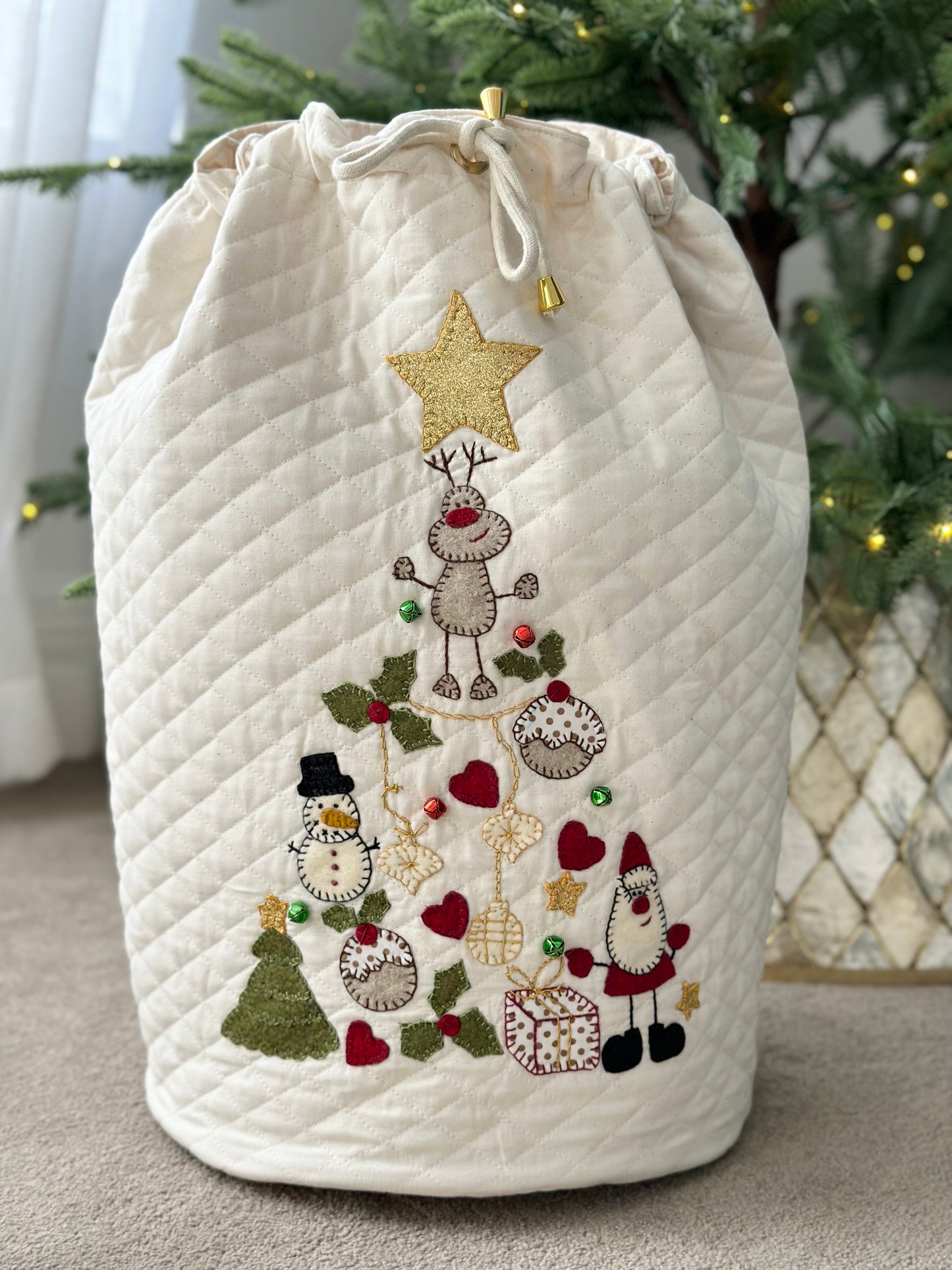 All stacked up Christmas Sack