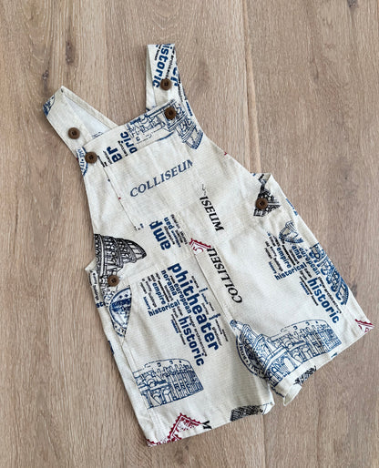 Let’s Travel Short Overalls