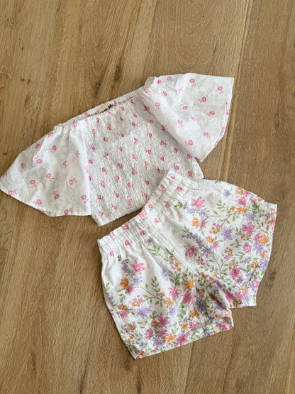 The Murphy Top and Shorts Set Pink