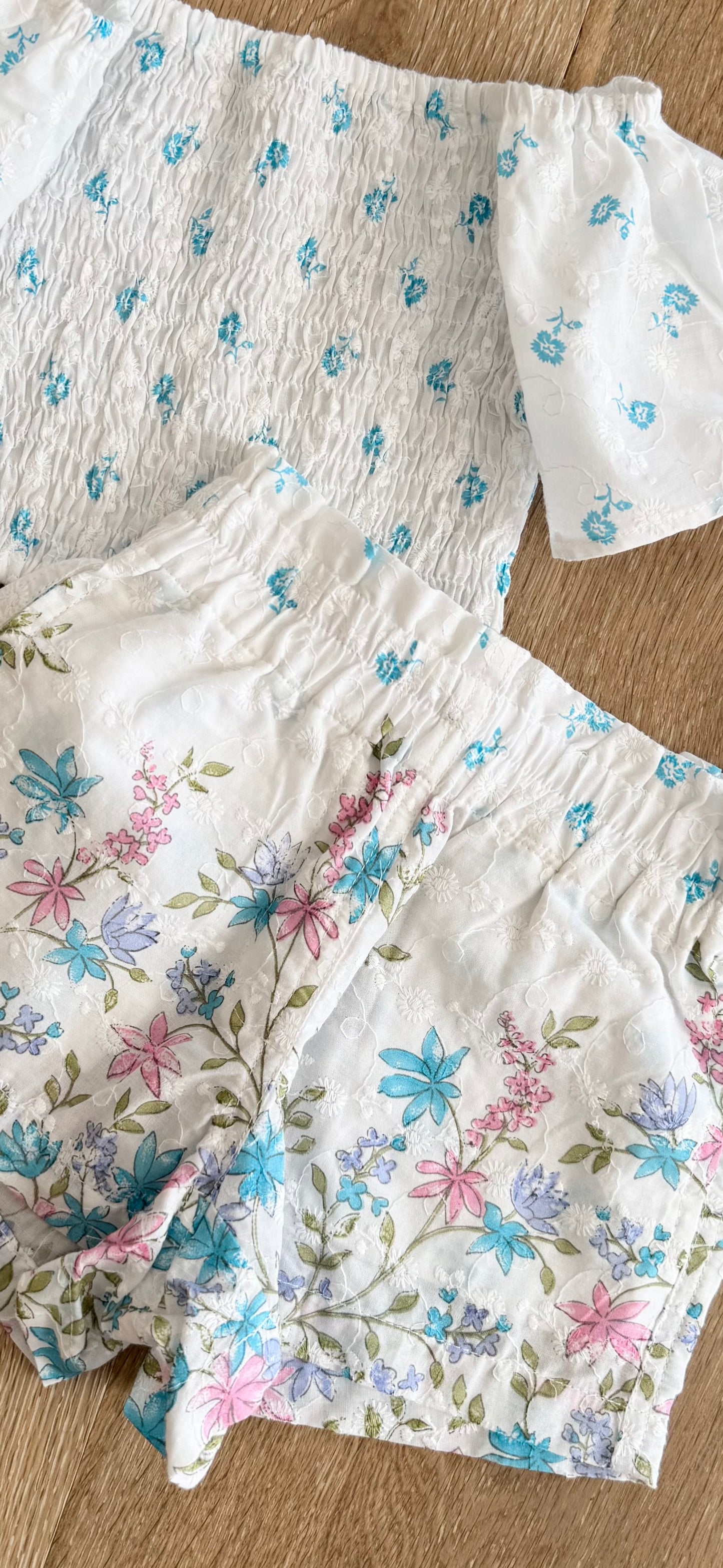 The Murphy Top and Shorts Set Blue