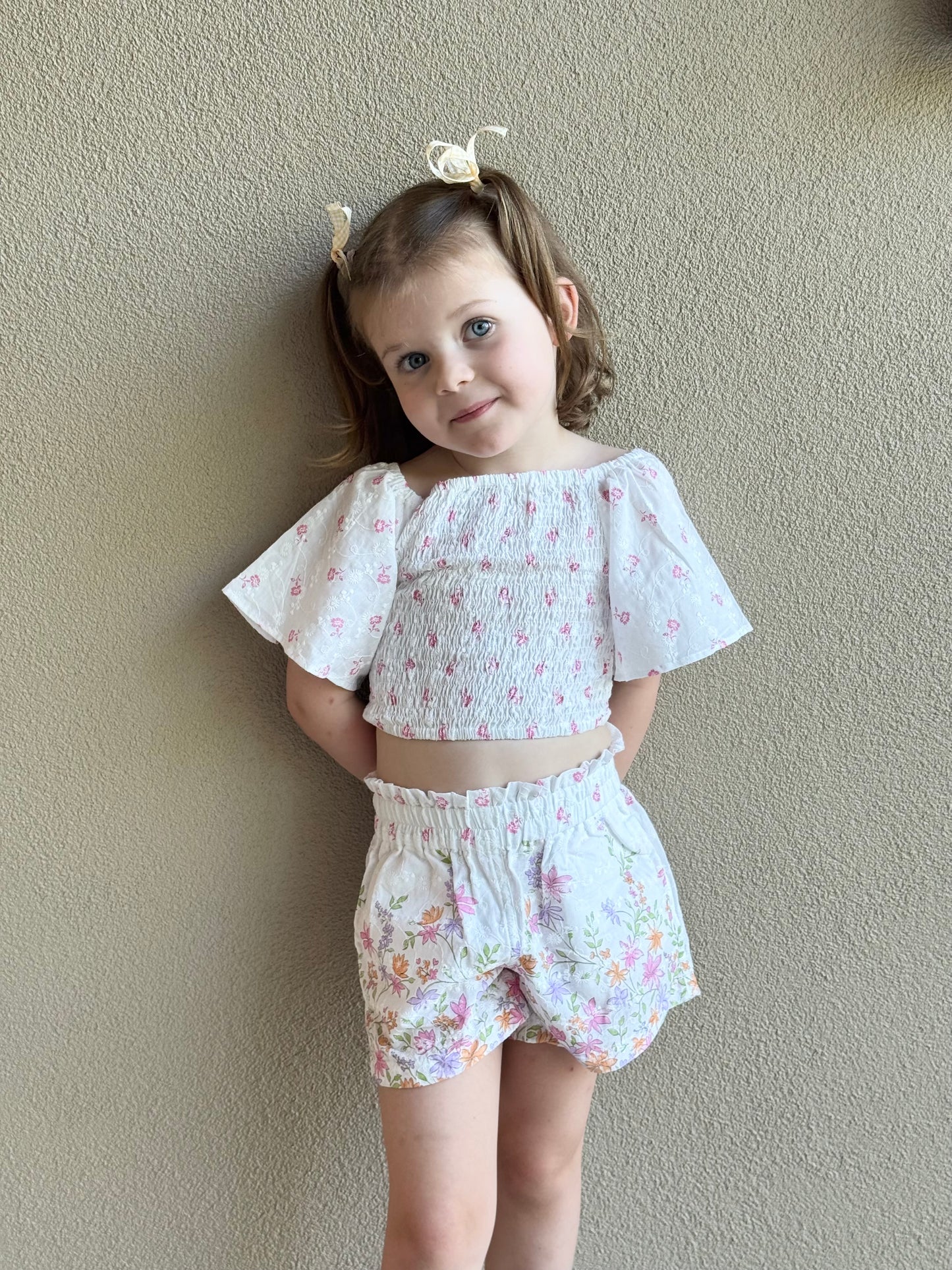 The Murphy Top and Shorts Set Pink