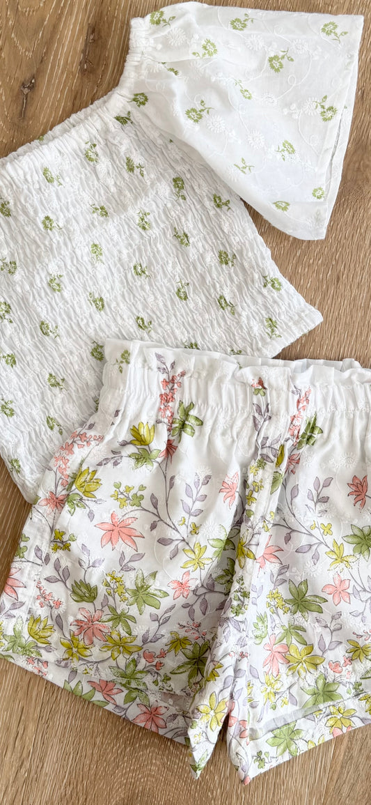 The Murphy Top and Shorts Set Olive