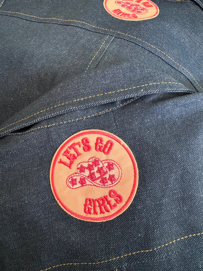 The Gia Denim Vest - Lets Go Girls