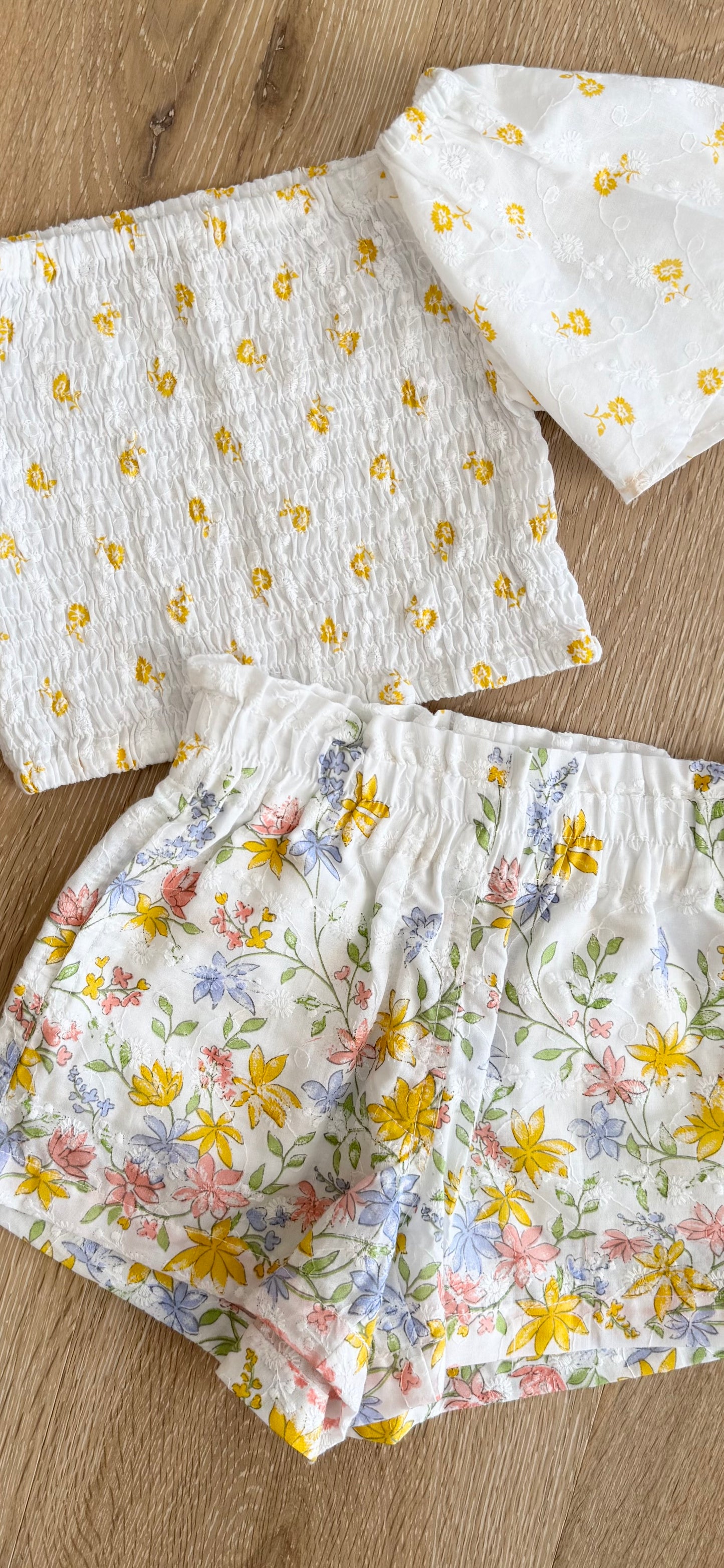 The Murphy Top and Shorts Set Yellow