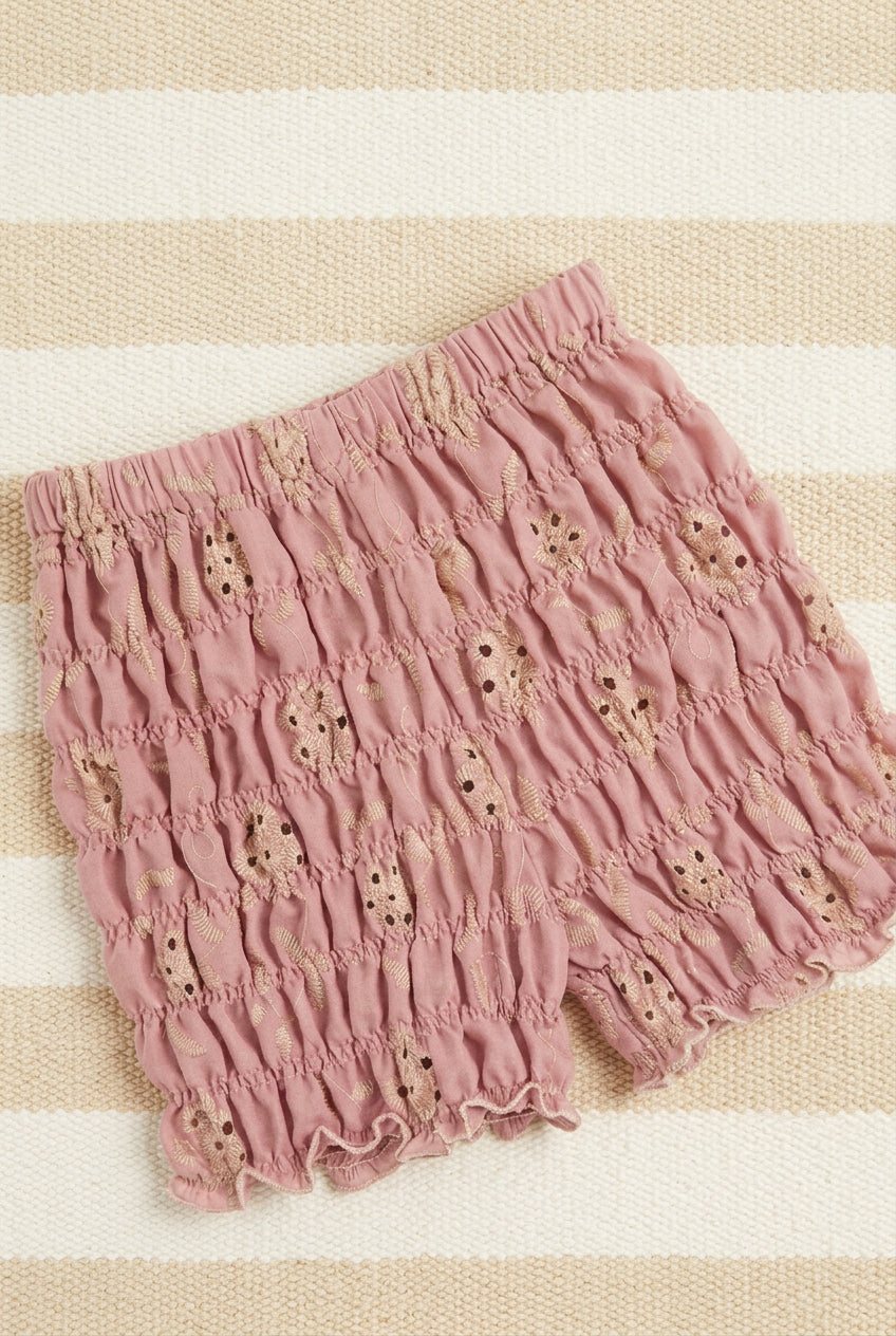 The Emily Shirred Bike Shorts