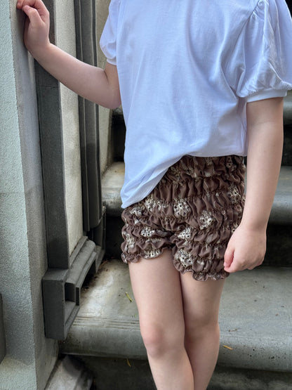 The Emily Shirred Bike Shorts