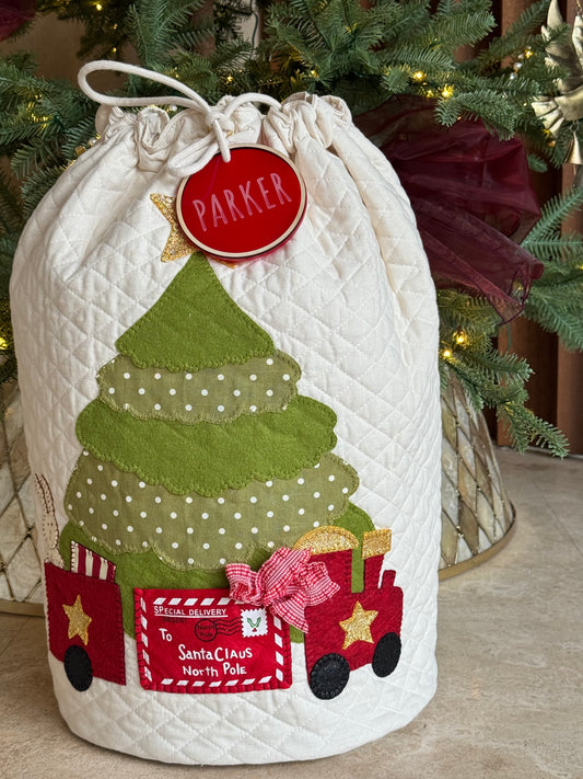 Christmas Train and Tree Sack