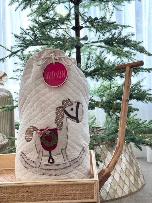 Rocking Horse Christmas Sack