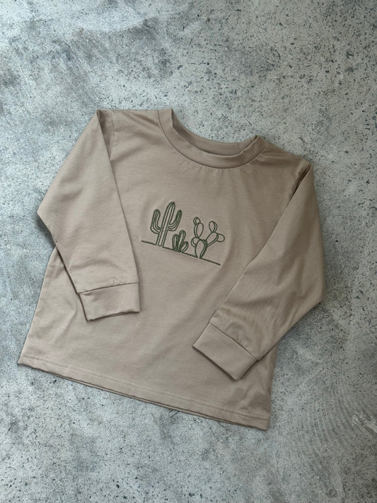 Long Sleeve Cactus T-Shirt