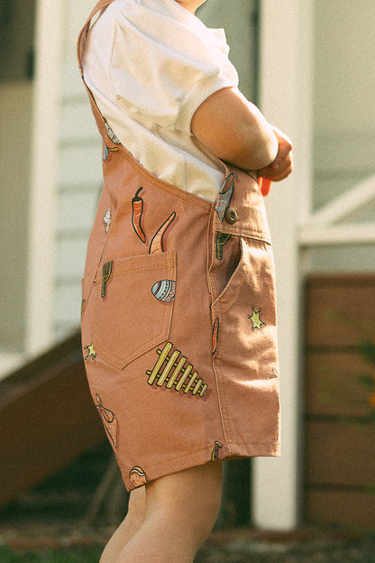 The Urban Rodeo Short Overalls