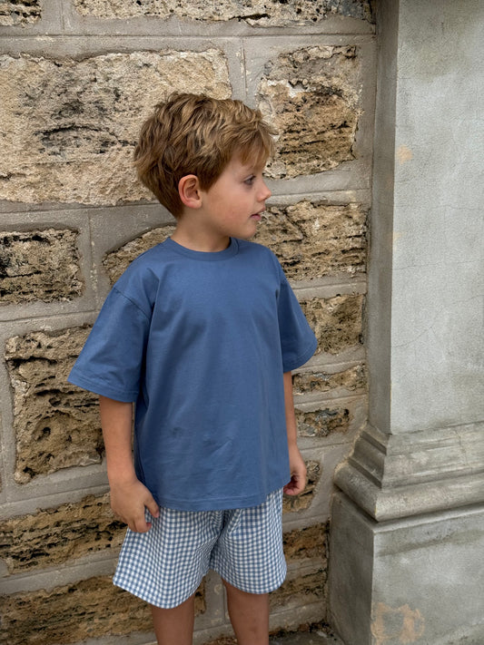 Blue Little Morbry T