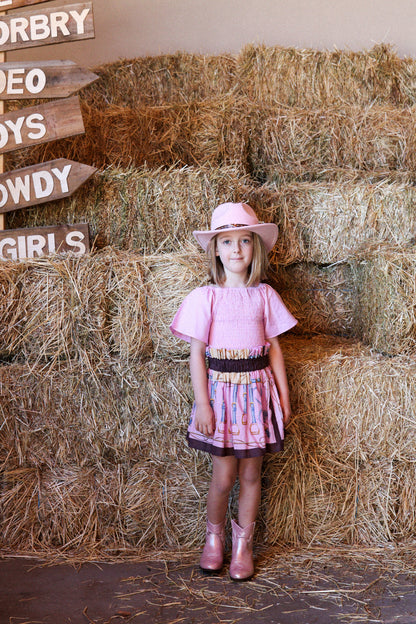 The Gia Shirred Top