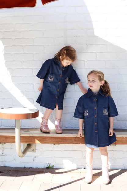 The Cactus Denim Dress