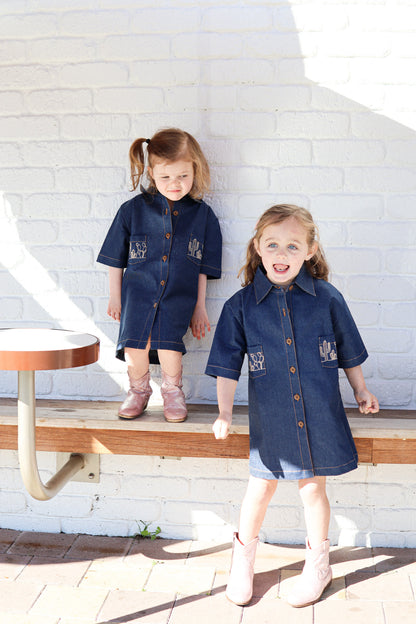 The Cactus Denim Dress