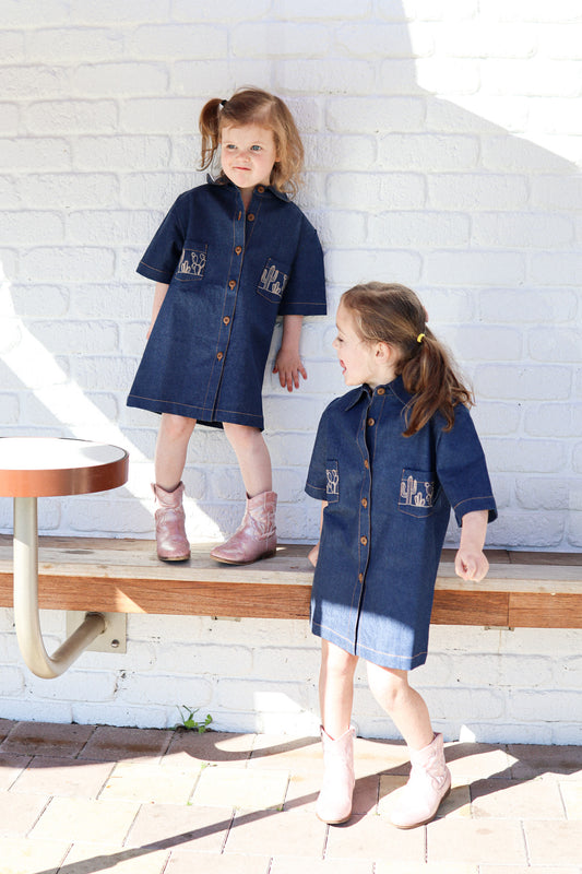 The Cactus Denim Dress