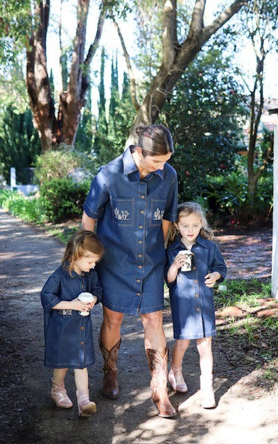 Women’s Cactus Denim Shirt Dress