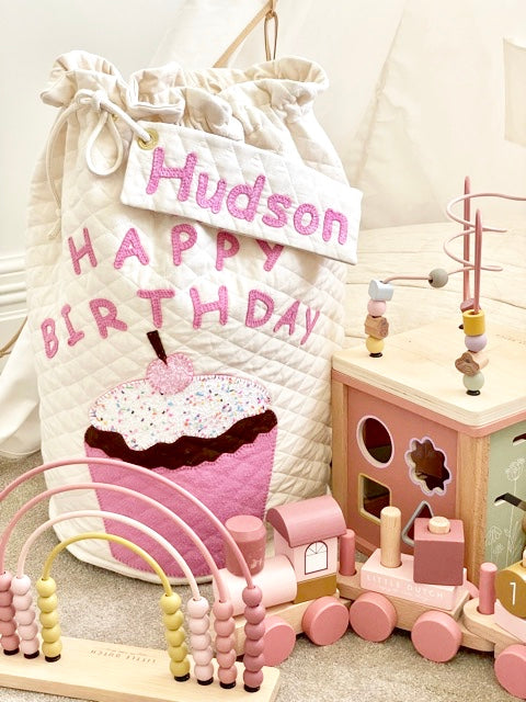 Cupcake Birthday Bag - Customised